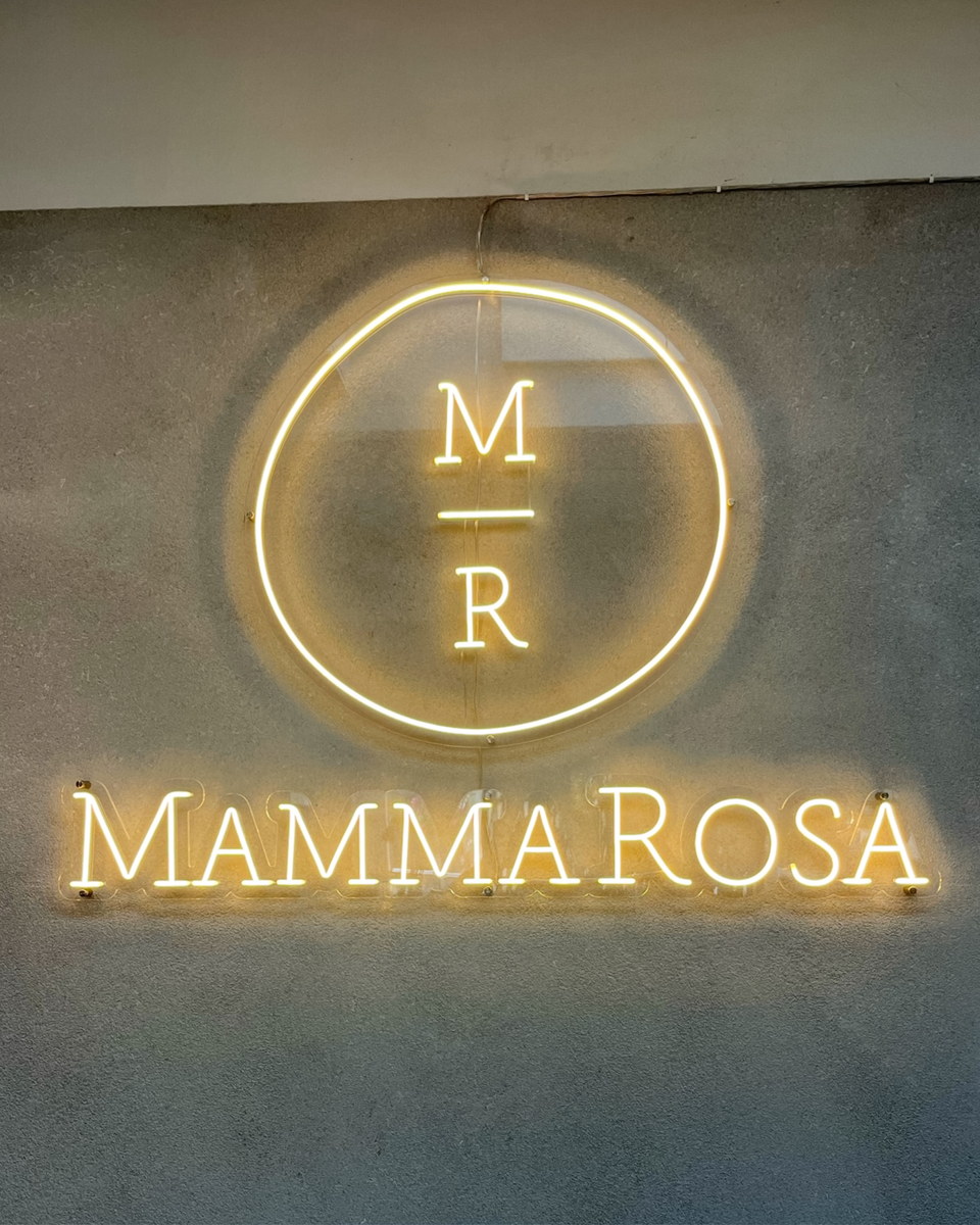 Neon LED per Mamma Rosa