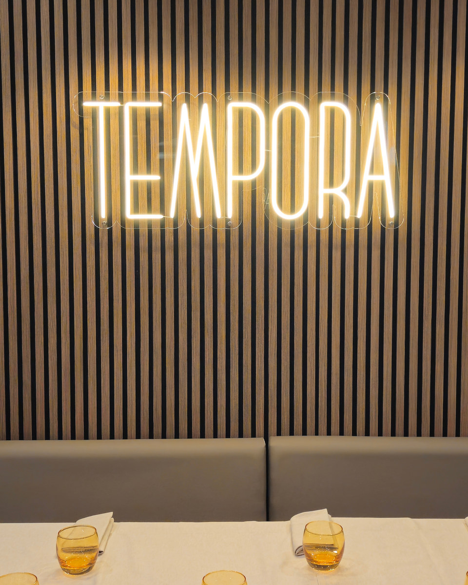 Realizzazione Neon LED per Tempora