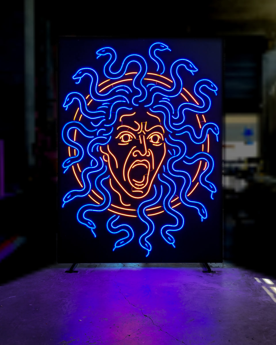 Insegna Neon LED Medusa